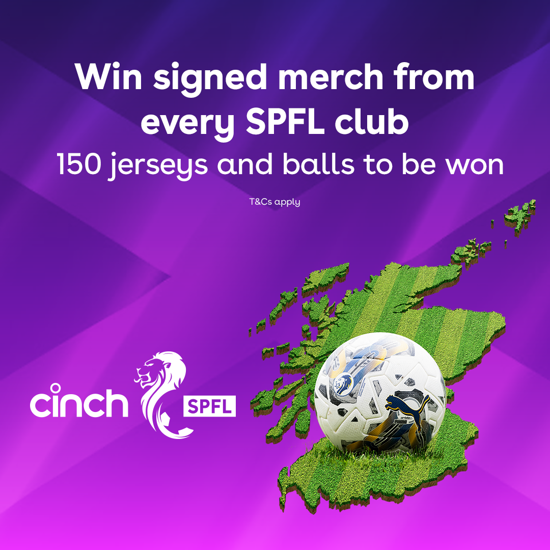 QosFC Win a signed jersey and ball from your favourite SPFL club
